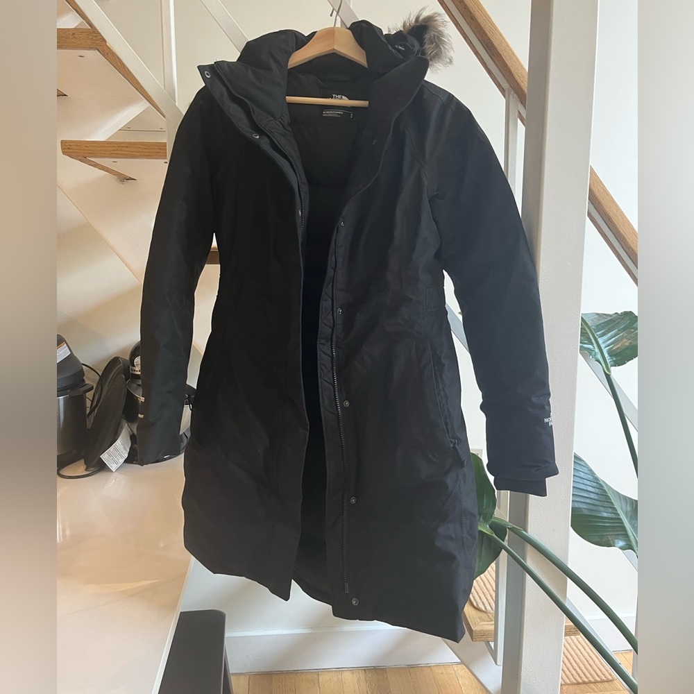 North face parka size small